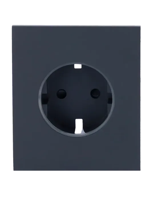 AJAX Tapa central para enchufe inteligente tipo F - Compatible con AJ-