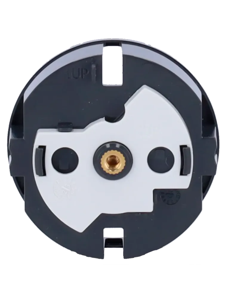 AJAX Tapa central para enchufe inteligente tipo F - Compatible con AJ-