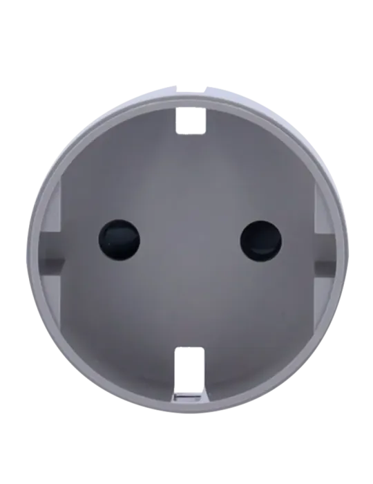 AJAX Tapa central para enchufe inteligente tipo F - Compatible con AJ-