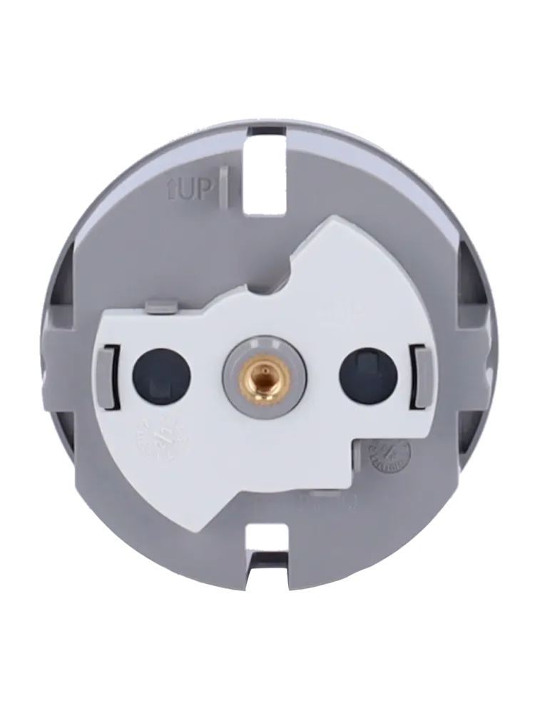 AJAX Tapa central para enchufe inteligente tipo F - Compatible con AJ-