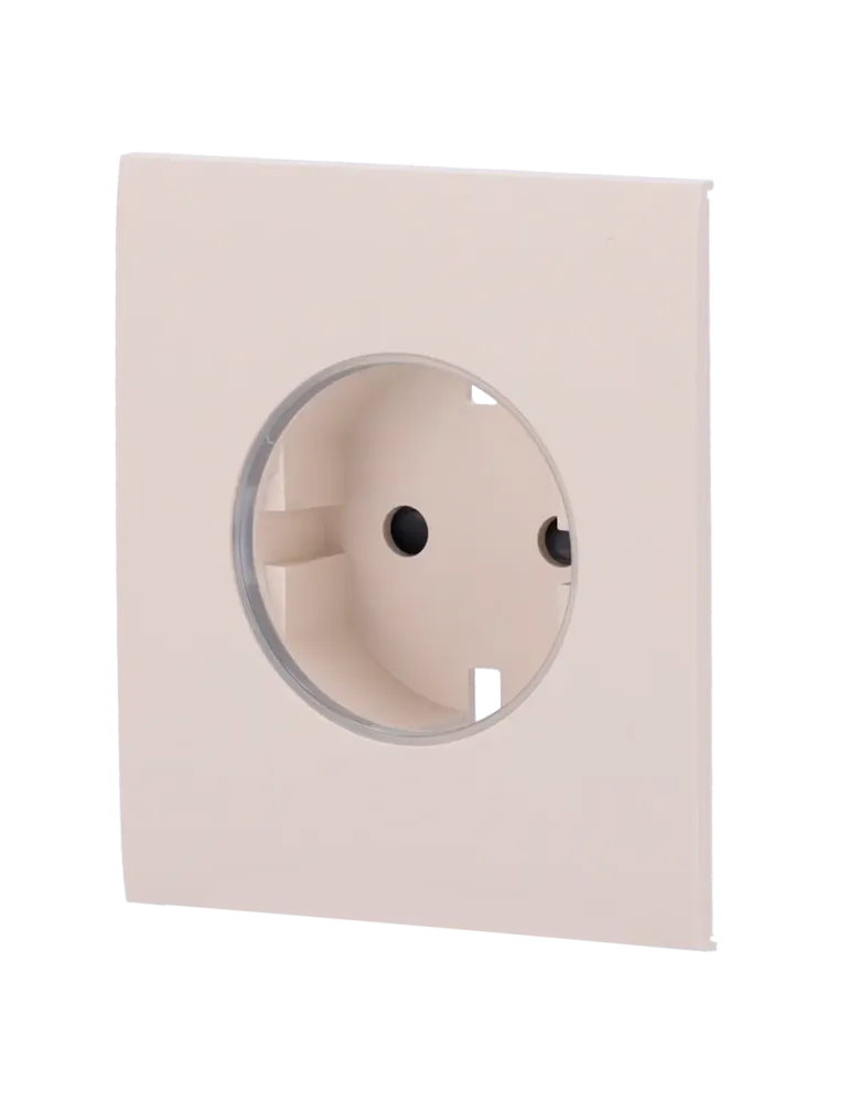 AJAX Tapa central para enchufe inteligente tipo F - Compatible con AJ-