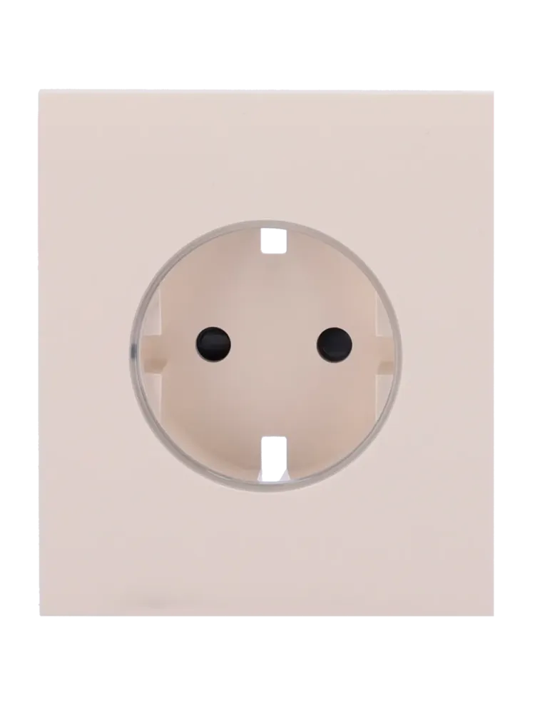 AJAX Tapa central para enchufe inteligente tipo F - Compatible con AJ-