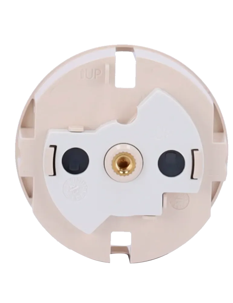 AJAX Tapa central para enchufe inteligente tipo F - Compatible con AJ-