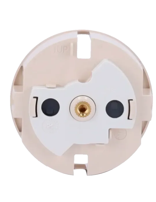 AJAX Tapa central para enchufe inteligente tipo F - Compatible con AJ-