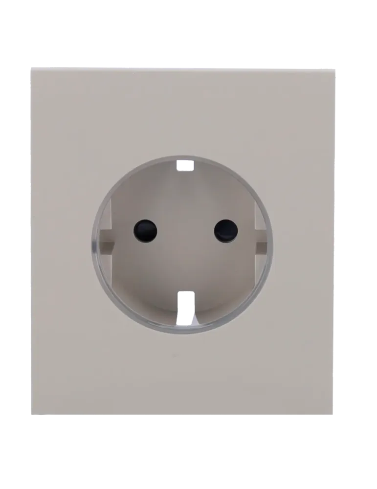 AJAX Tapa central para enchufe inteligente tipo F - Compatible con AJ-