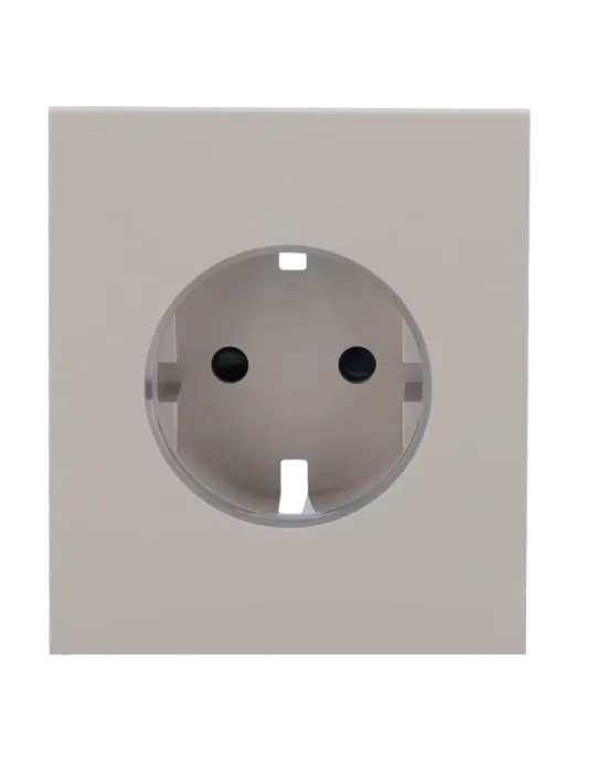 AJAX Tapa central para enchufe inteligente tipo F - Compatible con AJ-