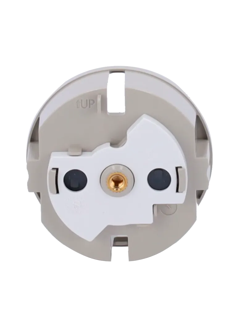 AJAX Tapa central para enchufe inteligente tipo F - Compatible con AJ-