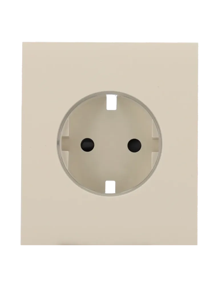 AJAX Tapa central para enchufe inteligente tipo F - Compatible con AJ-