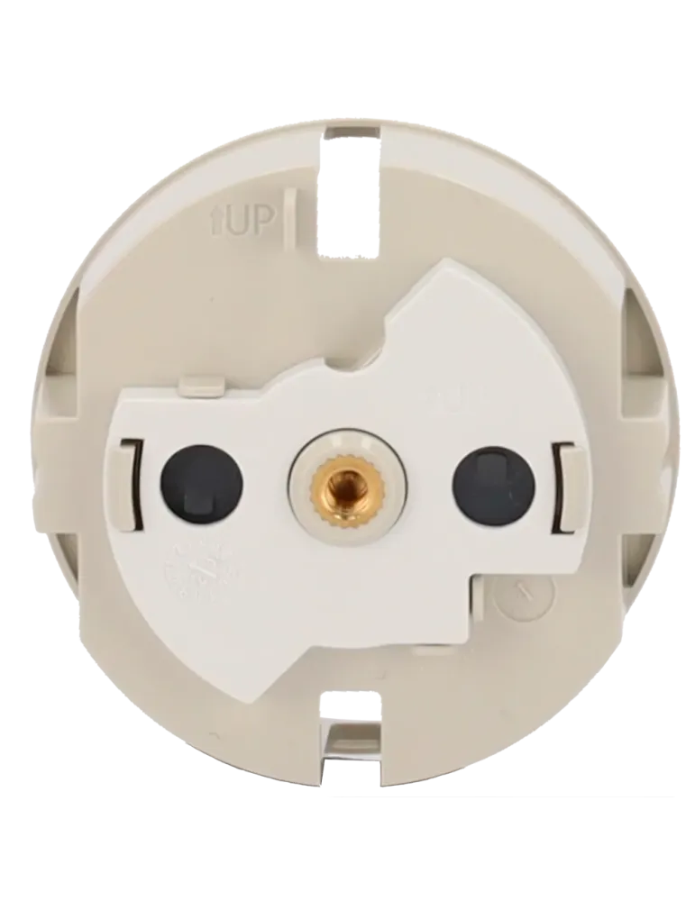 AJAX Tapa central para enchufe inteligente tipo F - Compatible con AJ-
