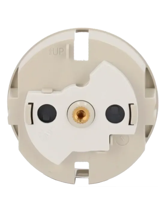 AJAX Tapa central para enchufe inteligente tipo F - Compatible con AJ-