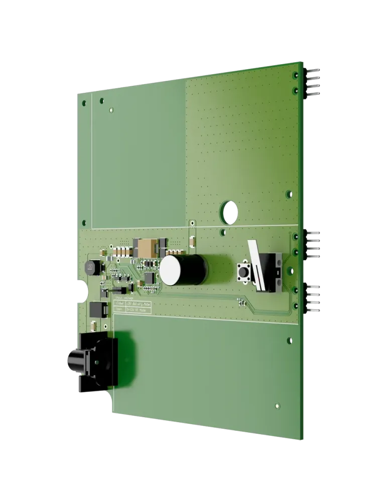 AJAXCCTV Módulo alimentación 12 VDC - Compatible con Ajax NVR 8-ch y 1
