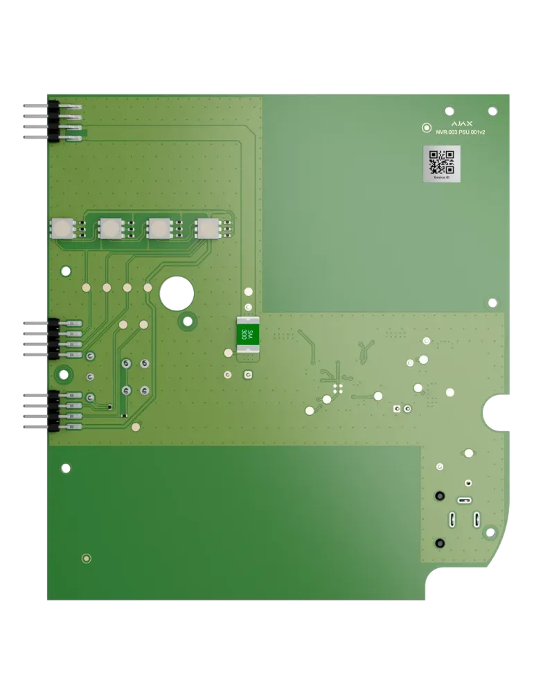 AJAXCCTV Módulo alimentación 12 VDC - Compatible con Ajax NVR 8-ch y 1