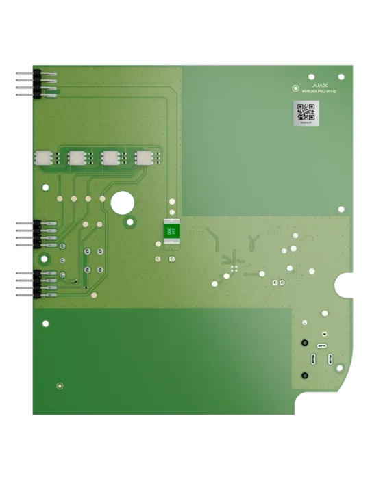AJAXCCTV Módulo alimentación 12 VDC - Compatible con Ajax NVR 8-ch y 1