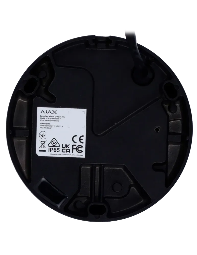 AJAXCCTV Cámara IP 8 Megapixel Ajax - 1/2.8″ Progressive Scan CMOS - L