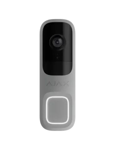 AJAXCCTV Doorbell 4 MP con IA integrada - Detector PIR alcance hasta 4