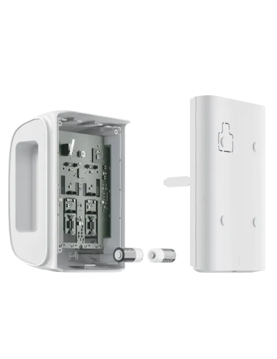AJAX AJ-DUALCURTAINOUTDOOR-W: Detector de Exterior Doble Cortina Inmu