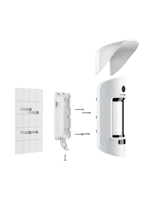 AJAX Visera para detector de exterior - Compatible con AJ-MOTIONCAMOUT