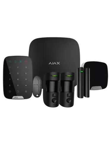 AJ-HUB2KIT-DP-PRO-B — Kit Ajax Hub 2 Profesional Negro · Grado 2 | Seguridad Personal