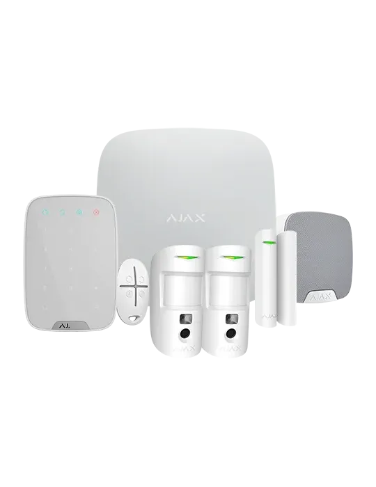 AJ-HUB2KIT-DP-PRO-W — Kit Ajax Hub 2 Profesional Blanco · Grado 2 | Seguridad Personal