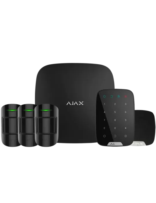 AJAX Kit de alarma profesional - Certificado Grado 2 - Comunicación Et