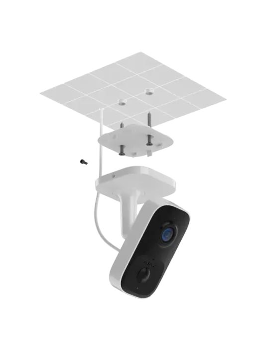 AJAXCCTV Cámara Cube IP 4 Mp - Detección de objetos por IA - IR 8 m /