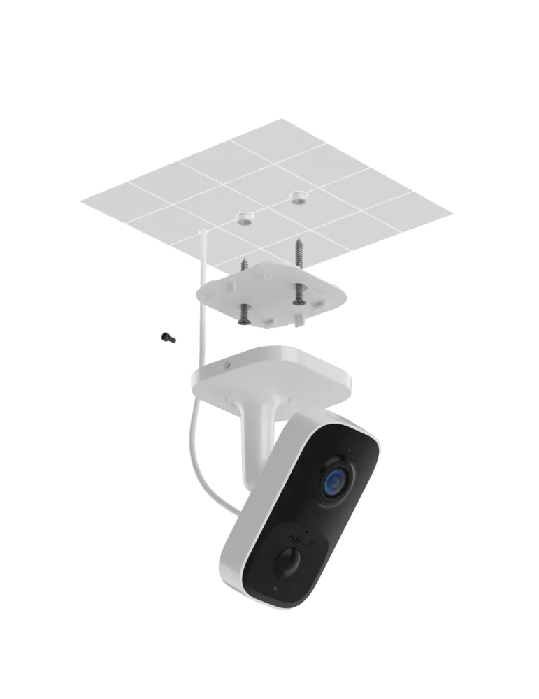 AJAXCCTV Cámara Cube IP 4 Mp - Detección de objetos por IA - IR 8 m /
