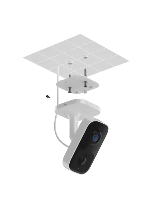 AJAXCCTV Cámara Cube IP 4 Mp - Detección de objetos por IA - IR 8 m /