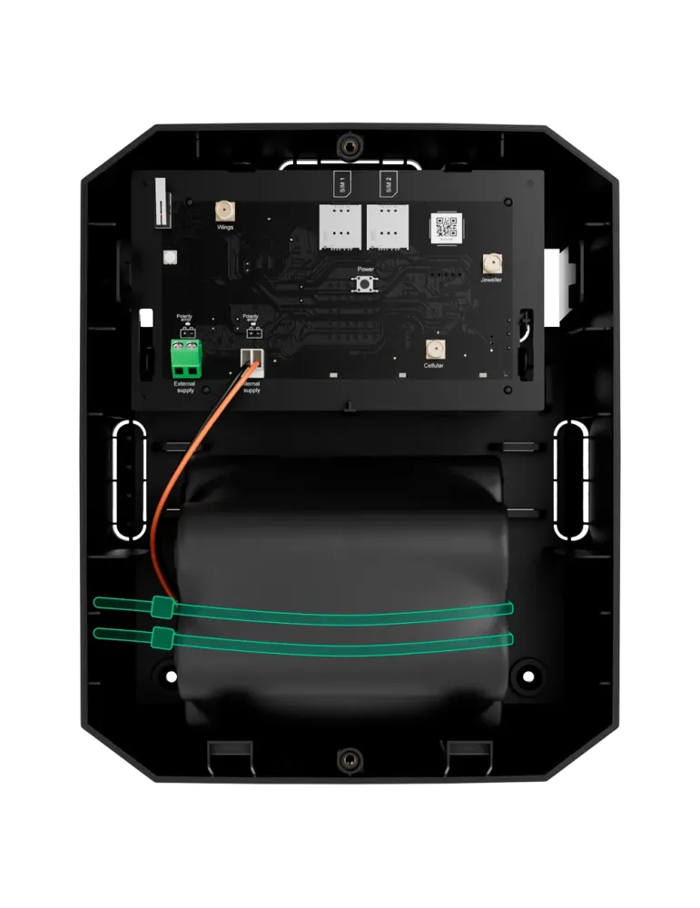 AJAXVIVIENDAVACíA Batería interna no recargable - Conector para conect
