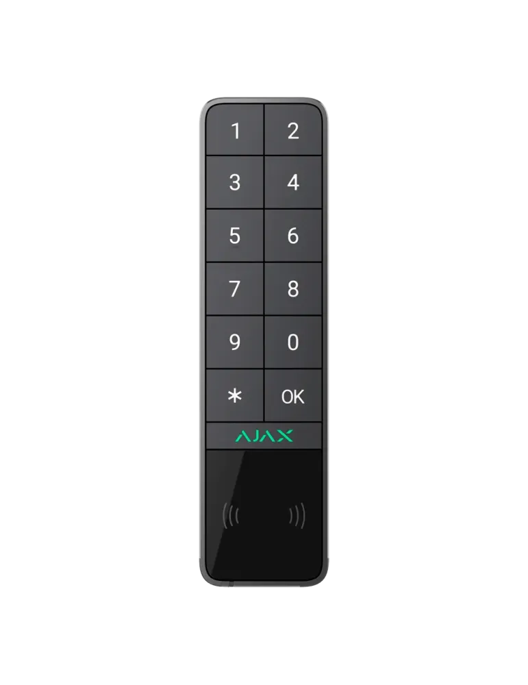 AJAX Teclado para exterior IP66/IK08 con lector RFID - Armado/desarmad