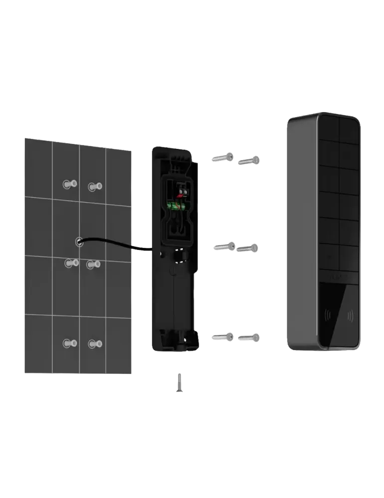 AJAX Teclado para exterior IP66/IK08 con lector RFID - Armado/desarmad