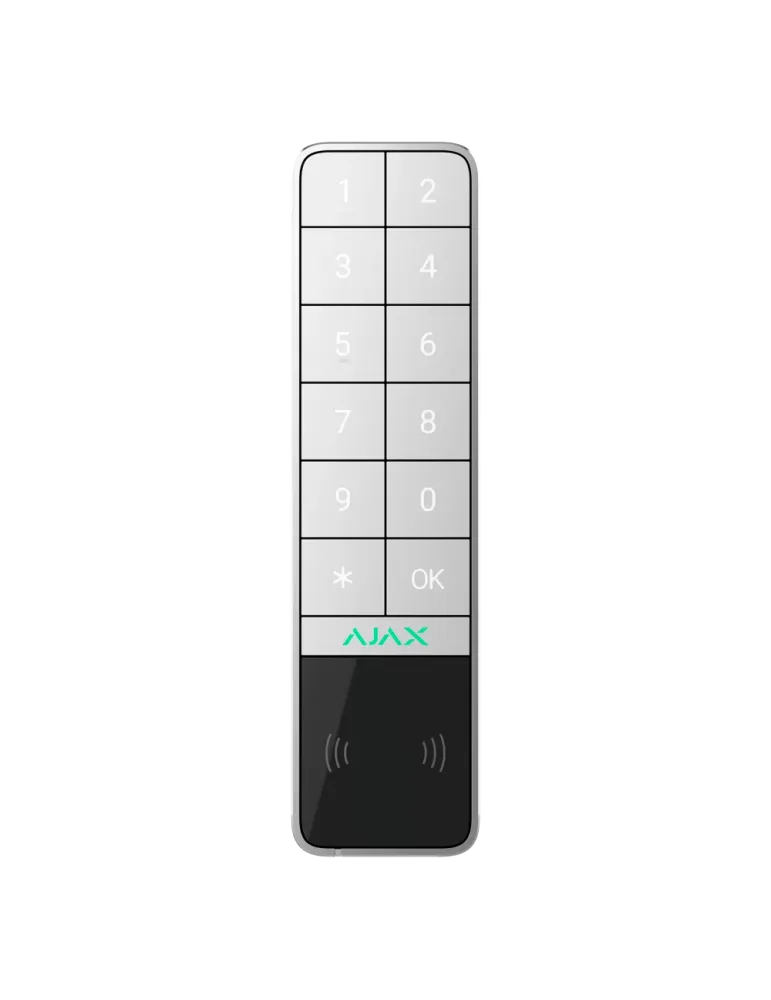 AJAX Teclado para exterior IP66/IK08 con lector RFID - Armado/desarmad