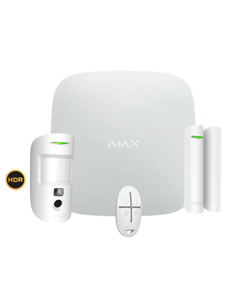 AJAX Kit de alarma profesional - Certificado Grado 2 - Comunicación Et