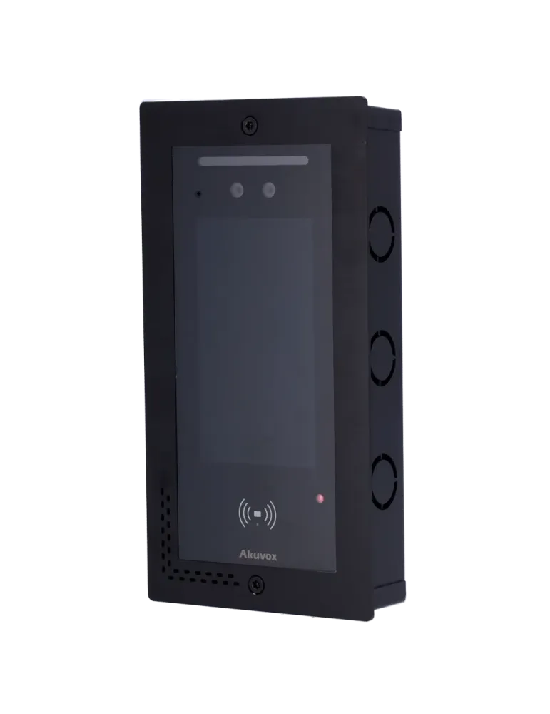 AKUVOX Panel frontal y caja de registro encastrada - Específica para A