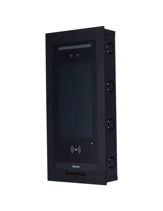 AKUVOX Panel frontal y caja de registro encastrada - Específica para A