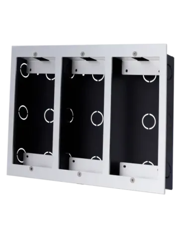 AKUVOX Panel frontal y caja de registro encastrada - Específica para A