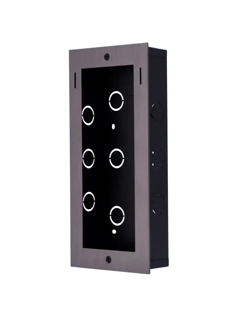 AKUVOX Panel frontal y caja de registro encastrada - Específica para A