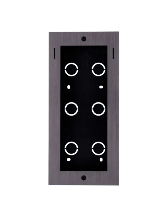AKUVOX Panel frontal y caja de registro encastrada - Específica para A