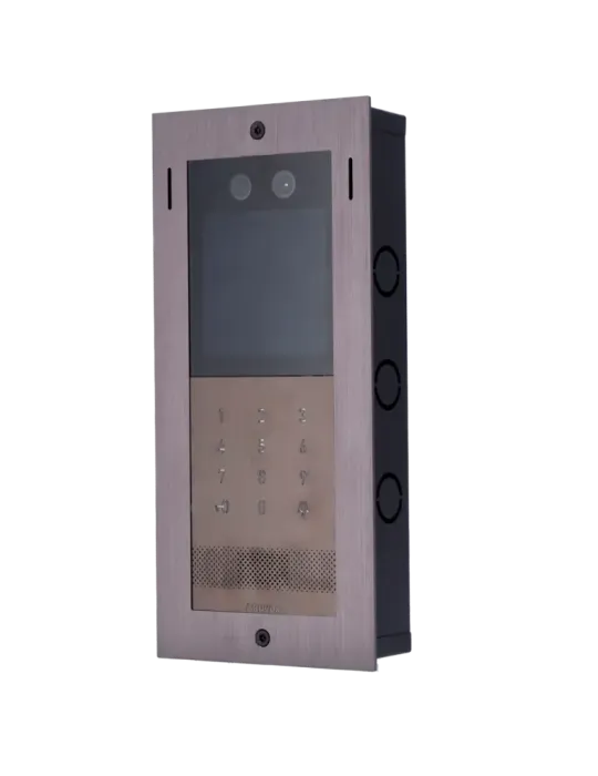 AKUVOX Panel frontal y caja de registro encastrada - Específica para A