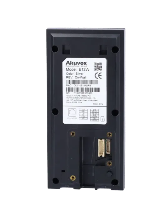AKUVOX Videoportero IP en superficie - Cámara 2 Mpx | Audio bidireccio