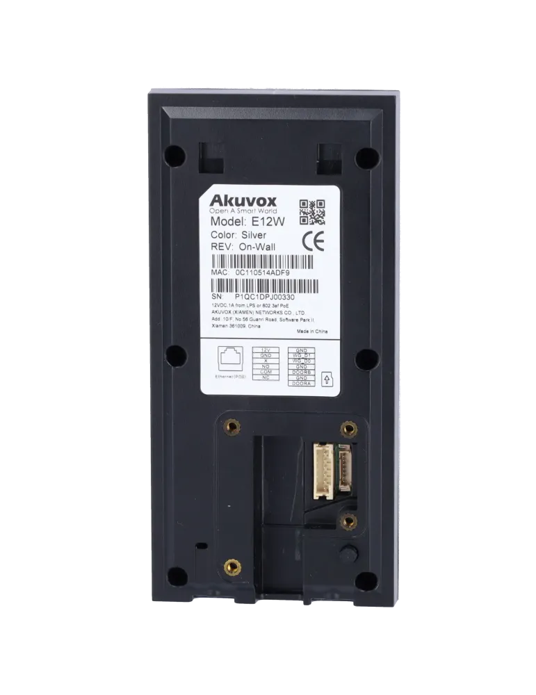 AKUVOX Videoportero IP en superficie - Cámara 2 Mpx | Audio bidireccio