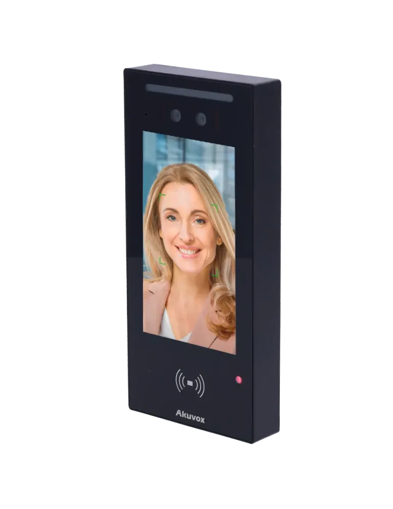 AKUVOX Videoportero IP con control de acceso - Cámara 2 Mpx | Audio y