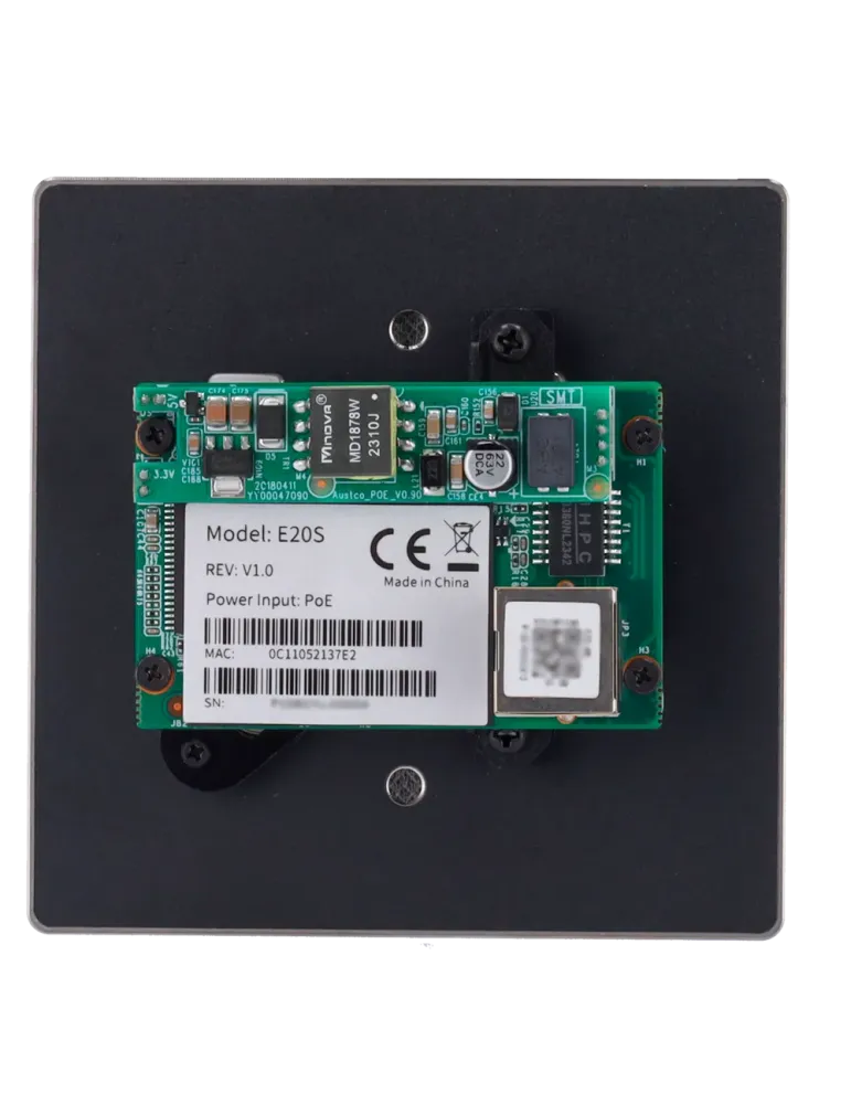 AKUVOX Portero IP antivandálico IK10 - Audio bidireccional - PoE, SIP