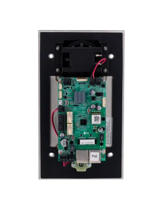 AKUVOX Portero IP antivandálico IK10 - Audio bidireccional - 2 relés |