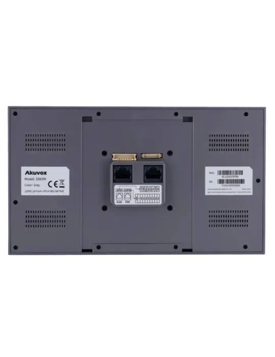 AKUVOX Kit de videoportero Android - IP | Placa y monitor - Audio bidi