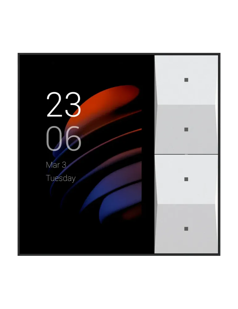 AKUBELA Monitor Linux para domótica - Pantalla TFT de 3.27″ - Audio bi