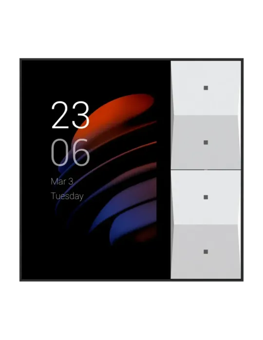AKUBELA Monitor Linux para domótica - Pantalla TFT de 3.27″ - Audio bi