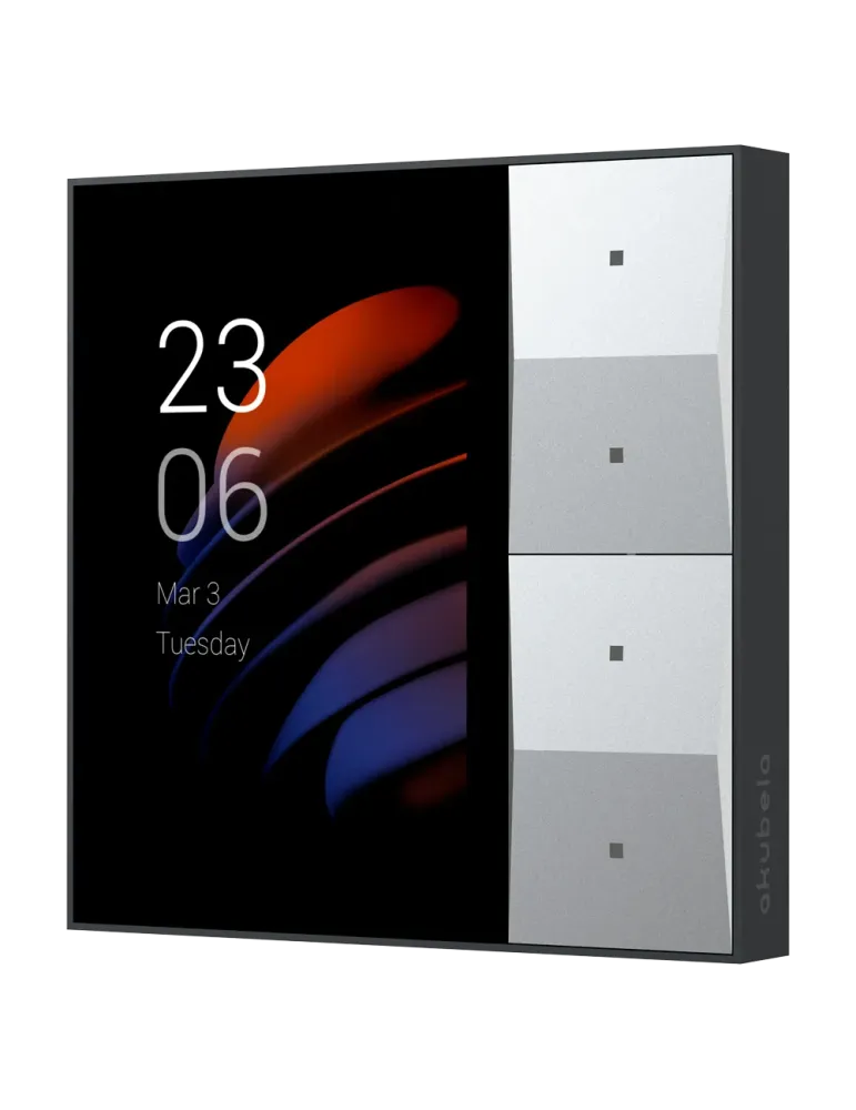 AKUBELA Monitor Linux para domótica - Pantalla TFT de 3.27″ - Audio bi