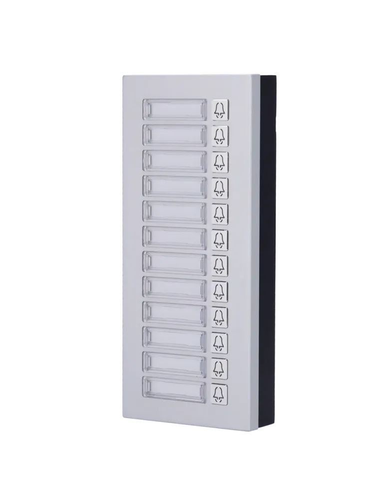 AKUVOX Módulo de extensión - 12 botones - Compatible con AK-R20B-xB y