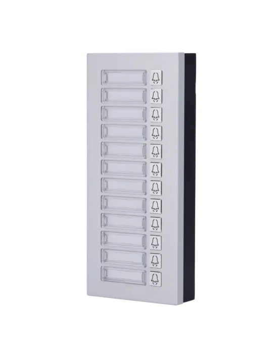 AKUVOX Módulo de extensión - 12 botones - Compatible con AK-R20B-xB y