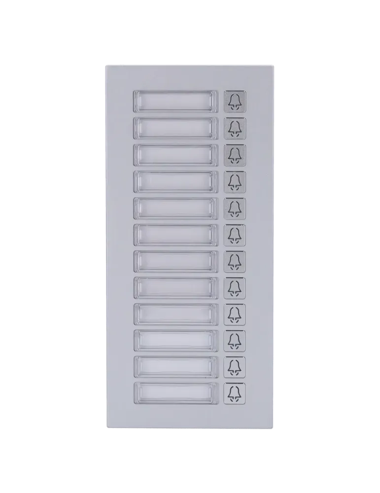 AKUVOX Módulo de extensión - 12 botones - Compatible con AK-R20B-xB y